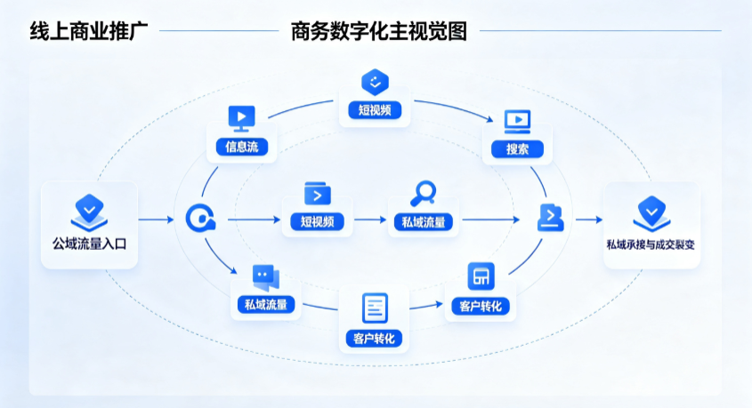 永康市线上商业推广怎么做？全域流量闭环搭建与低成本转化实战指南